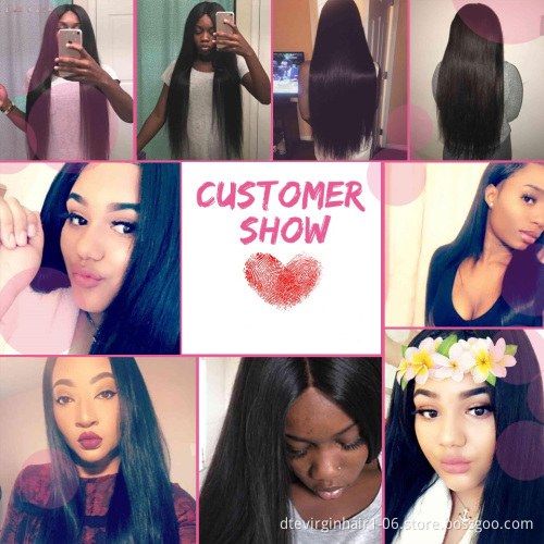 Wholesale Extension Lsy Remy Straight 100% Human Hair Extensions